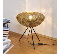 OSRAM Decor Paper Drop table lamp, tripod, beige, E27