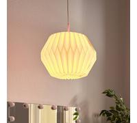 OSRAM Decor Paper Gem pendant light, white, paper, E27