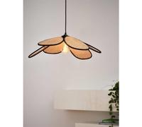 Osram Decor Rattan Daisy Pendant Ceiling Light 580mm E27 Brown 15W LED Modern