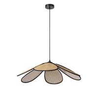 Osram Decor Rattan Daisy Pendant Ceiling Light 690mm E27 Brown 15W LED Modern