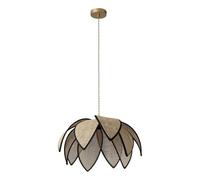 OSRAM Decor Rattan Lotus Pendant Light 480mm E27 Brown
