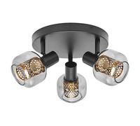 Osram Decor Spot Firefly Ceiling Light 3 X 2.8W E14 Black