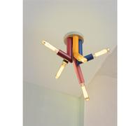 Osram Decor Straw Ceiling Light 5Xe27 Multicolour Max 5X15W Led Modern Indoor