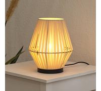 OSRAM Decor Stripes table lamp, beige, textile, E14