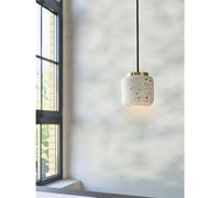 Osram Decor Terazzo Ball Pendant Ceiling Light GU10 White Max 5W LED Modern