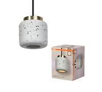 OSRAM Decor Terrazzo Decorative Pendant Light with terrazzo Sphere, 100mm, with GU10 Plug-in Base, White