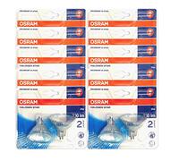 Osram Decostar/GU5.3 Halogen Reflector//Dimmable/12 V/20 W 36 ° Beam Angle/3000 Kelvin, 10 x Doppelpack, GU5.3 20.00 watts 12.00 Volts