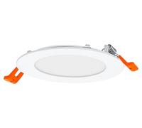 OSRAM Downlight Slim 120 mm, LED Recessed Light, 8 W, Warm White 3000 K, 550 Lumens, Flat Design, IP20, Easy Installation for Living Rooms and Hallways