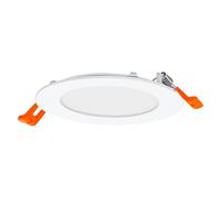 OSRAM Downlight Slim 120 mm, LED Recessed Light, 8 W, Warm White 3000 K, 550 Lumens, Flat Design, IP20, Easy Installation for Living Rooms and Hallways