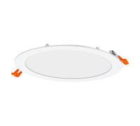 OSRAM Downlight Slim 225mm, LED recessed Light, 22W, 3000K Warm White, 2000 lumens, Flat Design, IP20, Easy Installation for Living Rooms and corridors