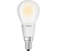 Osram Drop Shape Superstar Classic P LED Lamp, Glass, Warm White, E14, 4.5 W