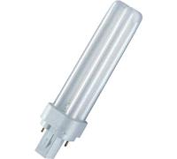 2x 26W OSRAM G24d-3, 2 pin, Low Energy CFL Light Bulb 4000K 840 Cool White Lamps [EEK: B]