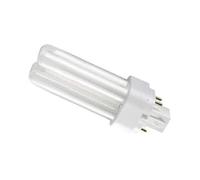 Double Turn Compact Fluorescent 13watt 4pin G24q-1 Cap Colour 830 Warm White Lightbulb (DULUX D/E 13 W/830)
