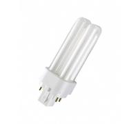 Osram Dulux DE 13w 4 Pin 827 Very Warm White (2700k) Compact Fluorescent Lamp, Glass, G24q-1, 13W