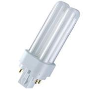 Osram Dulux DE Compact Fluorescent Lamp, 10 Watt, G24q1, Warm White