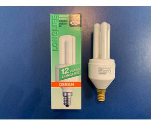 OSRAM Dulux EL 7W 40W Warm White Deluxe E14 Longlife Energy Saving Bulb