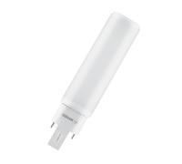 OSRAM DULUX D/E 13 LED lamp for G24Q-1 base, 6 watt, 600 lumen, warm white (3000K), rotatable, replacement for conventional 13W Dulux lamp