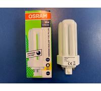 OSRAM DULUX T/E PLUS 18W 830 Warm White LUMILUX GX24q-2 Compact Lamp Tube 1200lm