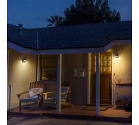 OSRAM ENDURA CLASSIC COWBELL LED outdoor wall lamp, grey, IP65