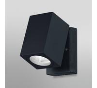 OSRAM ENDURA CLASSIC CUBE black metal outdoor wall lamp IP44