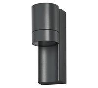 OSRAM Endura Classic Isidor W Outdoor Light, wall Light, GU10 Base, Dark Gray, Aluminum, Quick & Easy Installation, matt Diffuser, IP65 Protection, Outdoor use