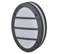 OSRAM Endura Classic ORBICK W Outdoor Light, wall Light, E27 Base, Dark Gray, Aluminum, Quick & Easy Installation, matt Diffuser, IP65 Protection, Outdoor use