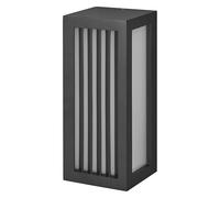 OSRAM Endura Classic Radick W Outdoor Light, wall Light, E27 Base, Dark Gray, Aluminum, Quick & Easy Installation, matt Diffuser, IP65 Protection, Outdoor use