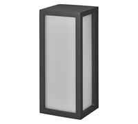 OSRAM Endura Classic RADO W Outdoor Light, wall Light, E27 Base, Dark Gray, Aluminum, Quick & Easy Installation, matt Diffuser, IP65 Protection, Outdoor use