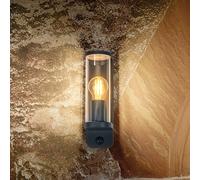OSRAM ENDURA CLASSIC TUBULAR wall light, sensor, dark grey