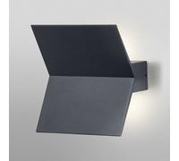 OSRAM ENDURA STYLE BAT LED outdoor wall light, dark grey IP44