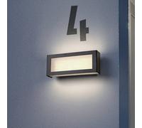 OSRAM ENDURA STYLE NOVA LED outdoor wall lamp, dark grey, IP54