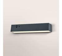 OSRAM ENDURA STYLE SHORE solar wall lamp, grey, sensor, IP54
