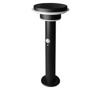 OSRAM Endura Style Solar Outdoor Light, Stainless Steel housing, Black, IP44, with Motion and Daylight Sensor, Solar Powered, Suitable for entrances and terraces