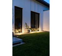 OSRAM Endura Style Solar Outdoor Light, Stainless Steel housing, Black, IP44, with Motion and Daylight Sensor, Solar Powered, Suitable for entrances and terraces