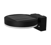 OSRAM Endura Style Solar Wall Light, Black, Stainless Steel, IP44, Motion and Daylight Sensor, Solar Powered, Ideal for Outdoor Areas