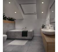OSRAM ESSENTIAL White LED recessed light, Ø 9.7 cm, IP44, Set of 3