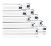 OSRAM Fluorescent Tube dimmable G13 Lumilux T8 / 18 watt, neon Tube 60cm Length, Break-Proof/Cool White - 4000K, 10-Pack