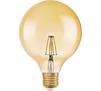 OSRAM LED Vintage Edition 1906 / LED-lamp in ball shape with E27-base / dimmable / replacement for 55 Watt / clear / warm white - 2400 Kelvin / 1 pack