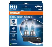 OSRAM Cool Blue Intense Next Gen H11 Headlight Bulbs (Twin) 5000K [64211CBN-2HB]