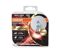 Osram H11 12V NIGHT BREAKER Up To 200% More Light 2 Pcs.
