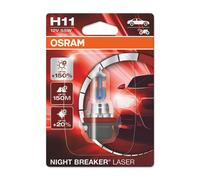 Osram H11 Pgj19-2 12v-55w Night Breaker Laser Blister Bulb