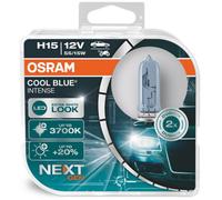 Osram H15 55/15W Cool Blue Intense Headlight Bulbs Next Gen 3700K (Twin Pack)