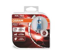 2x OSRAM H4 Night Breaker Laser (Next Generation) +150% Car Headlight Bulbs 472