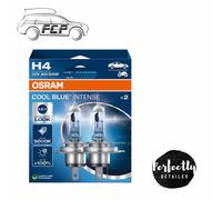 Osram H4 Cool Blue Intense (Next Gen) Dipped Low / High Beam Headlight Bulbs