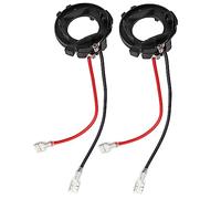 osram h7’ + 1 Pair H7 LED Holder Headlight Bulbs Adapter Retainer Holder for MK7