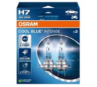 Osram H7 Cool Blue Intense 5000K Next Gen Headlight Bulbs 499CBN [64210CBN-2HB]