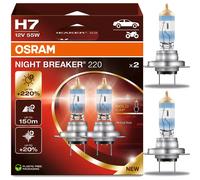 car bulb H7 Night Breaker 200 12V 55W 2 pieces