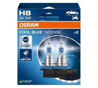 Osram H8 12V 35W 5000K Cool Blue Intense Next Gen Halogen Bulbs (Pair)