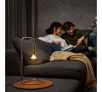 OSRAM LED bulb E27 gold mirror 6.5W 2,700 K