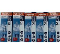 Osram G9 Halopin Halogen Capsule 33w=40w Dimmable 66733 Light Bulb - 5 Pack [EEK: D]